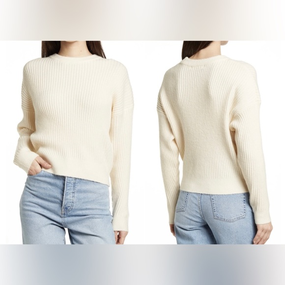 Elodie Layered Crewneck Knit main image 1